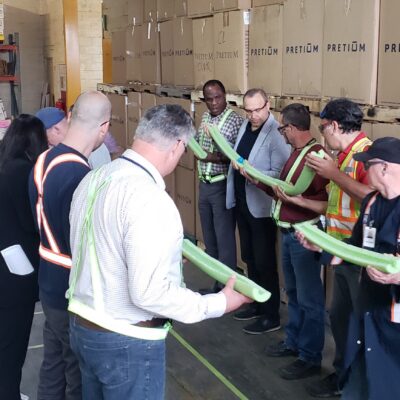 Friendly competition at Recochem, Montreal.