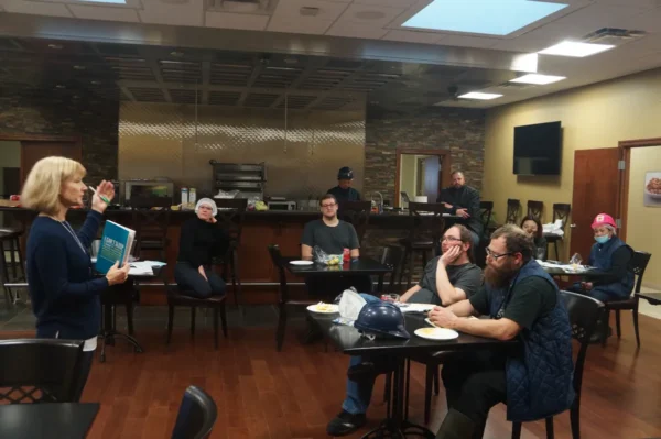 Leadership training and coaching at Lou’s Kitchen focused on improving communication, operations, and team performance