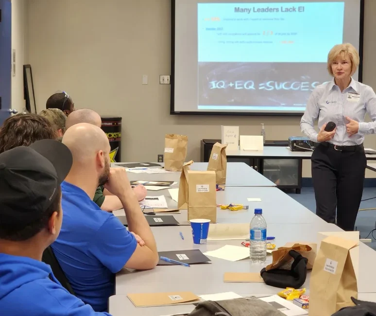 Manufacturing lead hands developing leadership and communication skills
