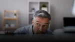 Leader preparing for a difficult conversation with an employee in a meeting room